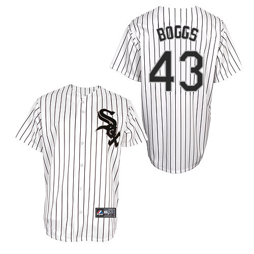 Mitchell Boggs #43 Youth Baseball Jersey-Chicago White Sox Authentic Home White Cool Base MLB Jersey